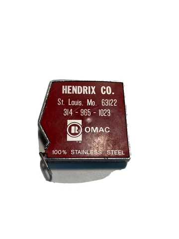 Antique Hendrix Co. Tape Measure Cover