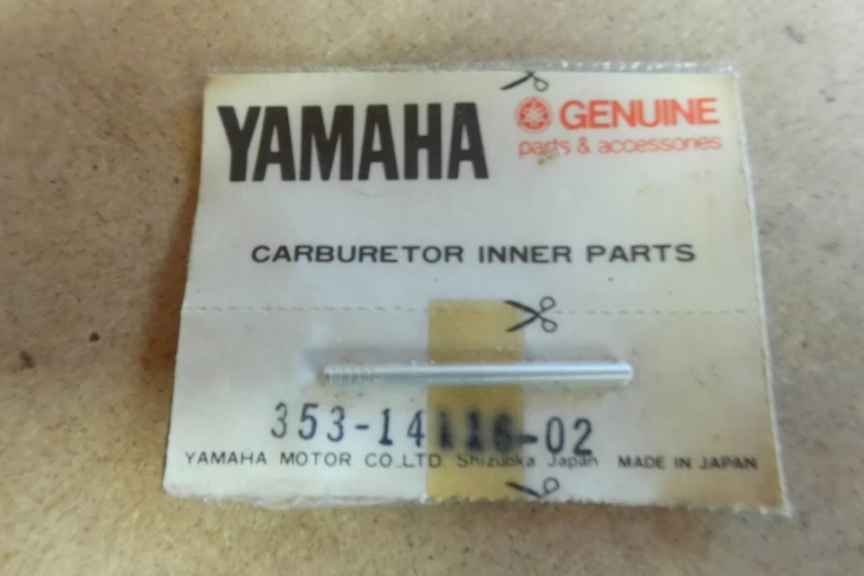 YAMAHA FS1E  FS1-E  RD60  GENUINE NOS CARBURETTOR NEEDLE - # 353-14116-02 - Image 1 of 1