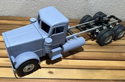 rc tamiya 1/14 truck body Kenworth T800 W900  Lesu Peterbilt King Hauler 379 - Image 1 of 4