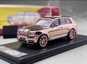 SC ART 1/64 Scale Rolls Royce Cullinan Rose gold Dicast Car Model Toy Gift NIB - Picture 1 of 5
