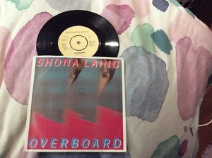 Shona Laing Overboard Picture Cover 7” Vinyl B/W Timmy’s Going Down - Picture 1 of 2