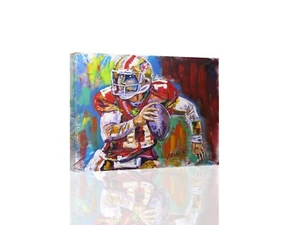 Football I - CANVAS OR PRINT WALL ART - Picture 1 of 2