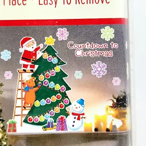 Punze Wandtattoo Adventskalender Countdown bis Weihnachten - Bild 1 von 6