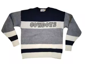 Vintage 1980s DALLAS COWBOYS Pro Line Cliff Engle Sweater - Size XL - Picture 1 of 6