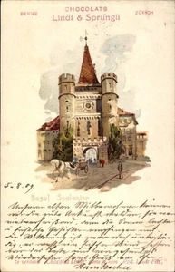 Litho Bâle Basel Stadt Schweiz, Spalentor - 4806186 - Picture 1 of 2