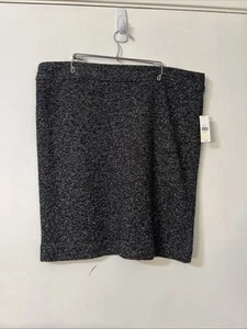 Lord & Taylor Skirt Womens Sz 14 Black White Speckled Pencil NWT $74 - Picture 1 of 5