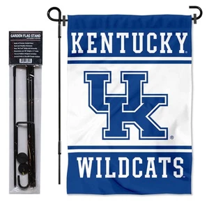 Kentucky Wildcats Garden Flag and Yard Stand Included - Picture 1 of 4