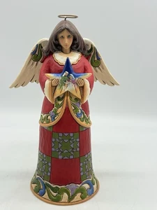 Jim Shore Heartwood Creek Heavenly First Noel 4030244 Angel 7.5" Figurine 2013 - Picture 1 of 8
