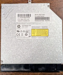 Genuine HP Pavilion 17-P Series Laptop Optical DVD RW Burner Drive DU-8A6SH - Picture 1 of 1