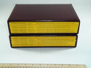 National Geographic Magazine - Lot of 12 - 1997 Slip Cover Case Holder Included - Picture 1 of 24
