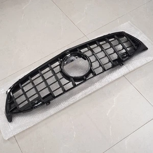 Grille Front Grill For Mercedes Benz W118 CLA-Class CLA250 2020-23 Gloss Black - Picture 1 of 13