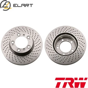 2x BRAKE DISC DF6213S FOR PORSCHE BOXSTER/Spyder CAYMAN 911/Convertible/Targa - Picture 1 of 18