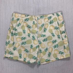 Boca Classics Swim Shorts XX-Large Pineapple Print Drawstring Waist Men's - Picture 1 of 6