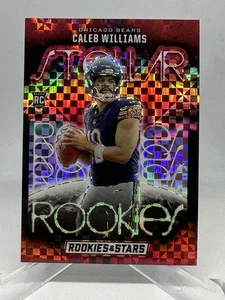 Panini Rookies & Stars 2024 - Stellar Rookies Caleb Williams #SR-CWS Red Plaid - Imagen 1 de 2