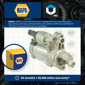 Starter Motor fits AUDI A4 B8 1.8 11 to 15 CJEB NAPA 06H911024 06H911024A New - Picture 1 of 2