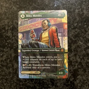 MTG Miles Morales / Ultimate Spider-Man 0200 NON FOIL - Borderless NM/M - Bild 1 von 2
