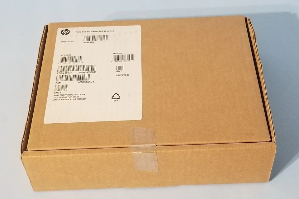 HP AMD ATI FirePro V3900 1GB DDR3 Video Card PCI-E new sealed - Image 1 of 2