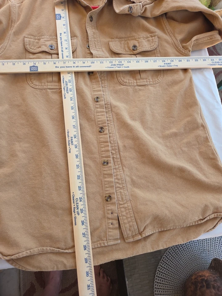 Men's Outdoor Deer Soft Chamoistype Material, By CABELAS OUTFITTERS. M/TALL - Image 1 of 4