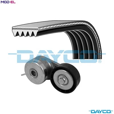 VRIBBED BELT SET KPV383 FOR FIAT PUNTO/Hatchback/Van ABARTH 500/C/595C/695C 1.2L - Image 1 of 4