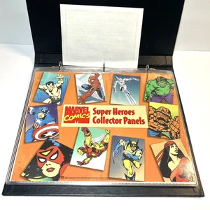Marvel Super Heroes Collector Panels 22kt Stamp 20 Pages 40 Stamp Collection WOW - Picture 1 of 24