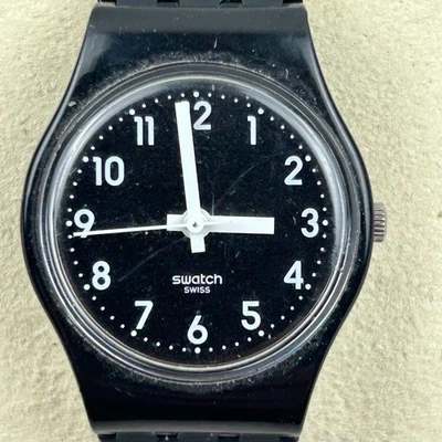 Reloj de pulsera Swatch Swiss LB170E 25 mm negro individual para mujer Foto 1 de 4