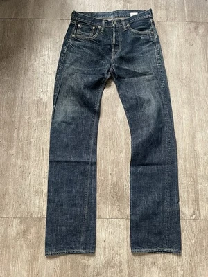 Lote de pantalones de mezclilla japoneses con ribete recto Sugar Cane 2009 para hombre talla 30x33 raros Foto 1 de 4