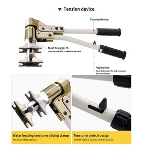 Herramienta de prensado y expansión de tuberías PEX-1632 alicates de prensado para tuberías de plomería - Imagen 1 de 13