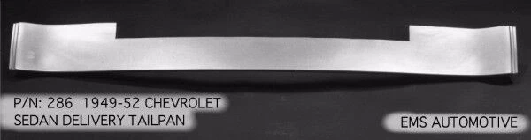 Chevrolet Chevy Sedán Entrega Tailpan Trasero Roll Pan 1949-52 #286 EMS Foto 1 de 1