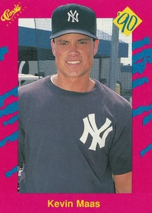 Kevin Maas (RC) 1990 Classic #T30 New York Yankees MLB-Free Shipping - Picture 1 of 2