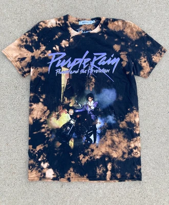 Missguided Prince Purple Rain tye dye t-shirt womens/teen size S - Image 1 of 3