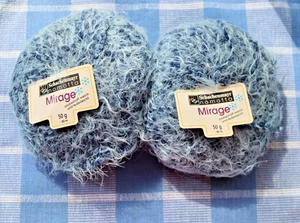 Schachenmayr Nomotta Mirage Yarn - Lot of Two - Color 18 - New - Discontinued - Picture 1 of 2