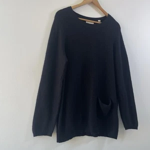 Maglione pullover Chinti & Parker in cashmere taglia S blu navy con tasca in maglia - Foto 1 di 16