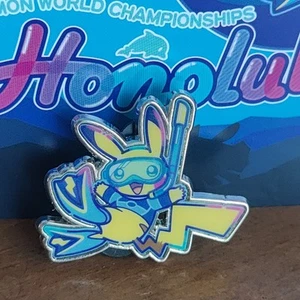 Pokemon World Championships Honolulu 2024 Pickachu Pin: NEU/UNBENUTZT - Bild 1 von 6