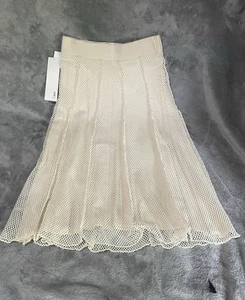 Lapis Long Ivory Skirt Style #9237 Size Small - Picture 1 of 6