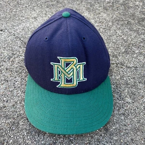 Milwaukee Brewers New Era 5950 Pro Model Diamond Collection Hat 100% Wool 7 3/8 - Picture 1 of 7