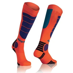 ACERBIS CALZE CALZETTONI MX IMPACT SOCKS ARANCIO BLU MOTO CROSS XXL 45 46 47 - Bild 1 von 1