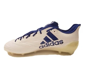 Adidas Adizero 5-Star 6.0 Low Cleats Blue and White Sneakers Mens Size 16 - Picture 1 of 12