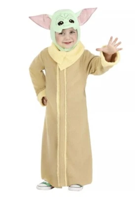 Star Wars Disney Niño Pequeño GROGU Disfraz Talla 3T-4T Halloween Star Wars NUEVO Foto 1 de 4