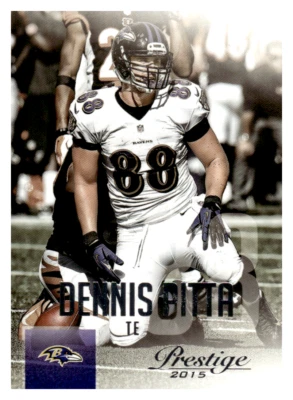 2015 Prestige #58 Dennis Pitta RAVENS - Image 1 of 2