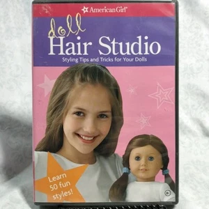 American Girl Doll Hair Studio Styling Tips and Tricks for Your Dolls (DVD) SWB - Imagen 1 de 2