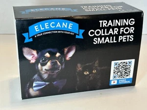 Elecane Vibrating Training Collar For Small Pets Dog/Cat Waterproof 3 Modes NEW - Picture 1 of 12