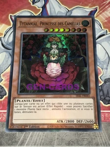 Yu Gi Oh Karte Tytannial, Prinzessin der Kamelien SESL-FR041 x 2 - Bild 1 von 1