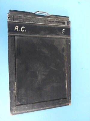 Vintage Graflex 4x5 Cut Film Holders Large Format Type 5 Wood Frame - Image 1 of 3