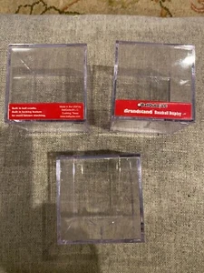 Expositor de béisbol tribuna Ballqube 3 usados. Soportes apilables cuadrados - Imagen 1 de 7