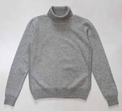 Men's Maison Martin Margiela (S50HA0725) Grey Wool Turtleneck Rollneck Jumper S* - Image 1 of 4
