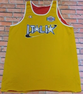 ITALIEN ITALY DOUBLE FACE BASKETBALL TRIKOT SHIRT MAILLOT TANKTOP Gr. XXL - Bild 1 von 3