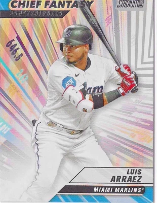 Luis Arraez Chief Fantasy Professionals 2024 Stadium Club #CFPRO-12 Padres - Image 1 of 3