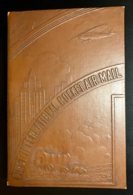 1936 US-MEXICO First International Rocket Mail book - Image 1 of 4