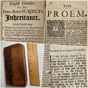 1682 English Liberties,  Magna Carta, Petition of rights, Habeas Corpus Act