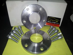 Coppia Distanziali Ruota + Bulloni For MG ZS EV 2022 5x112 20mm CONICO - Picture 1 of 3